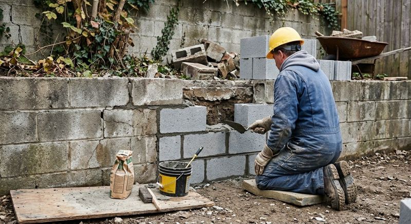 Block Wall Repair in Broward County, FL