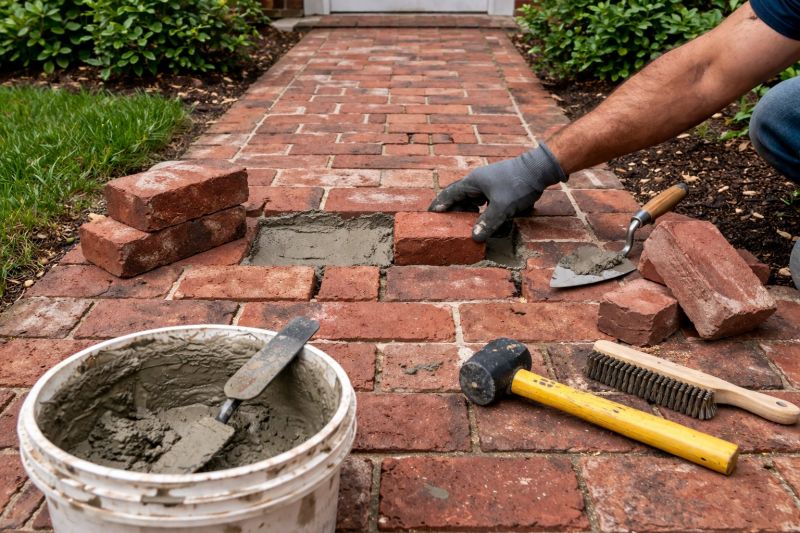Brick Driveway Repair in Miami Dade County, FL