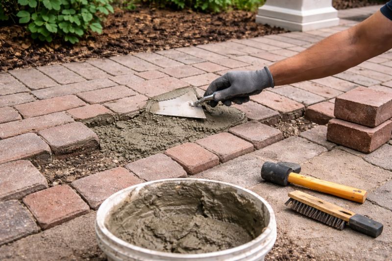 Brick Flatwork Repair in Key Biscayne, FL