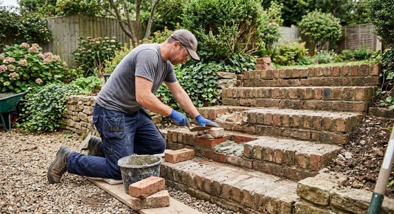 Brick Stairs Repair in Fort Lauderdale, FL