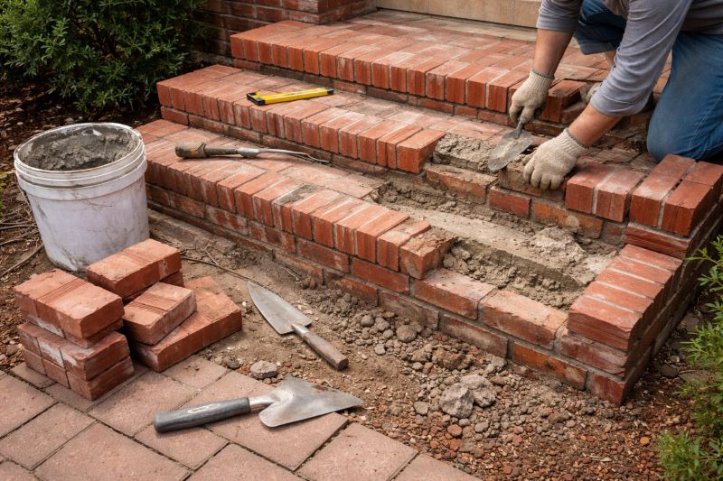 Brick Stairs Repair in Hallandale, FL