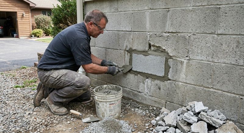 Cement Block Repair in Miami Dade County, FL