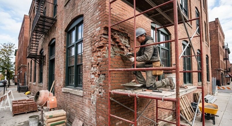 Commercial Brick Repair in Miami Dade County, FL