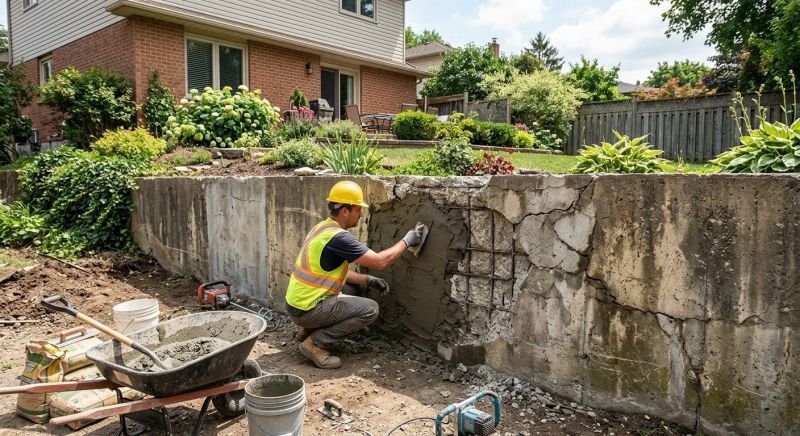 Retaining Wall Repair in Hollywood, FL