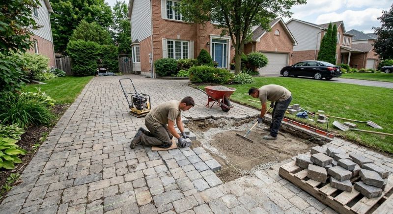 Stone Driveway Repair in Miami Dade County, FL