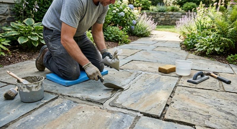 Stone Driveway Repair in Miami Dade County, FL