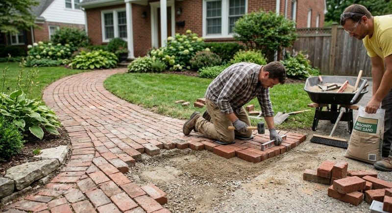 Stone Walkway Repair in Miami Dade County, FL